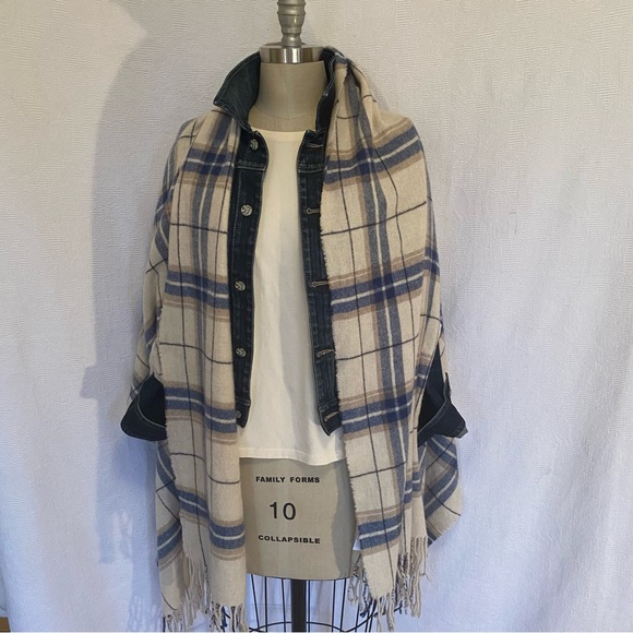 Chevignon 57 XXS/XS jean jacket dark blue preowned denim. EUC - Picture 8 of 9